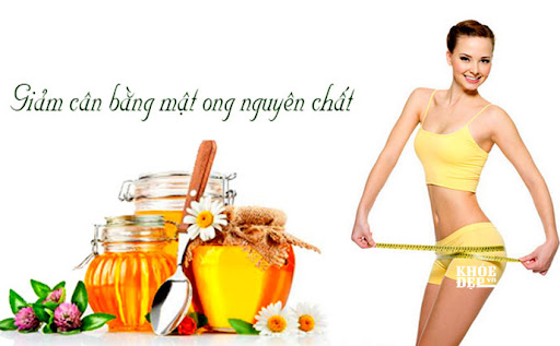 giảm cân hiệu quả với mật ong